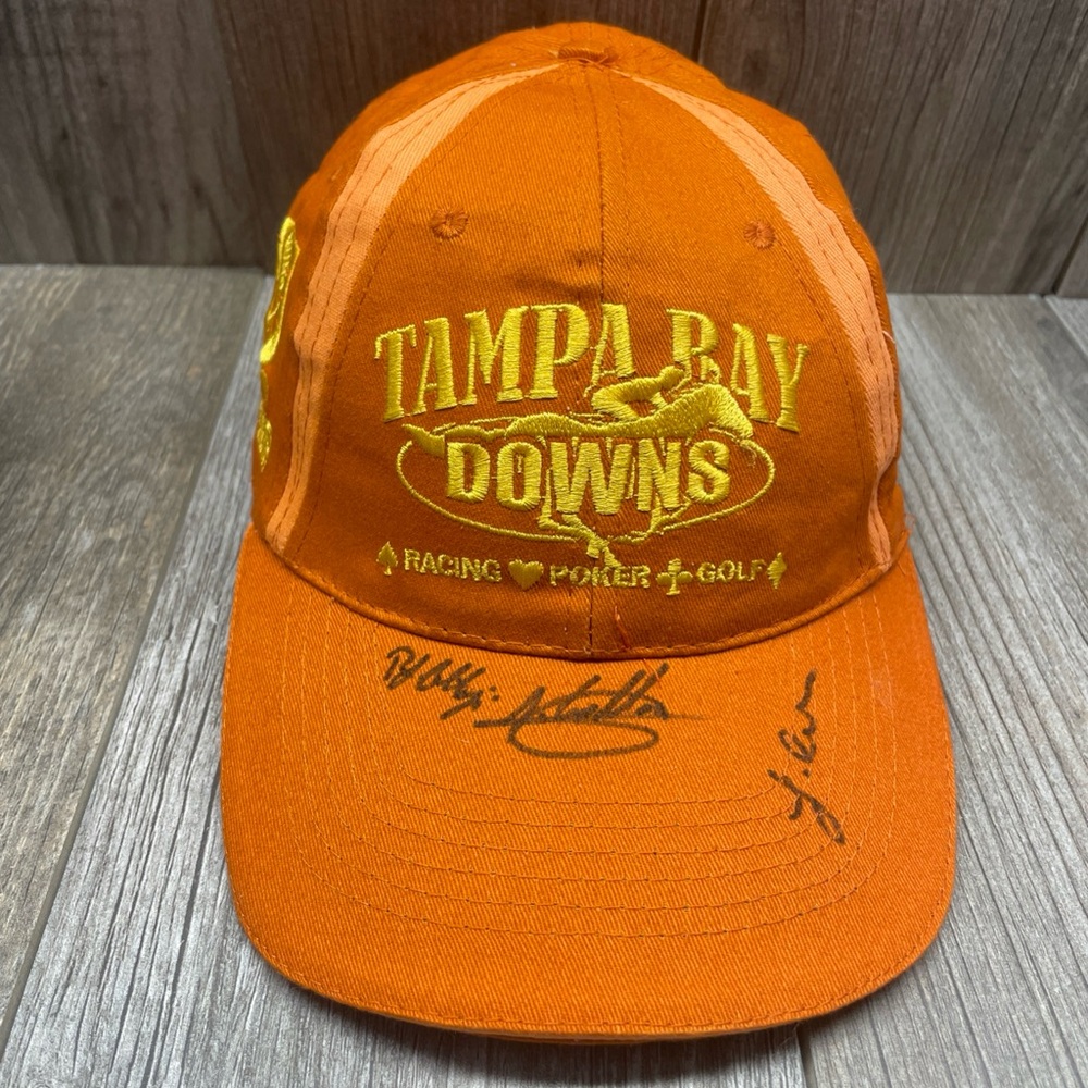 Tampa Bay Downs Adjustable Embroidered Hat Cap  Racing Poker Golf Derby Florida